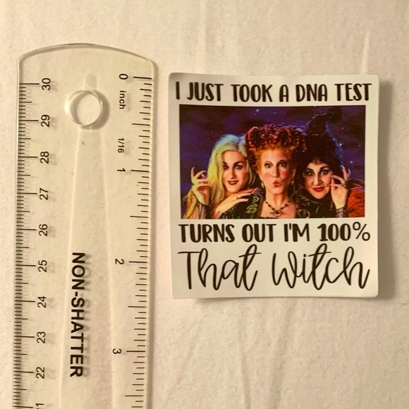 6/$12 Hocus Pocus Vinyl Sticker - Picture 2 of 2